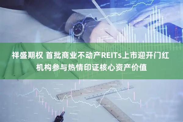 祥盛期权 首批商业不动产REITs上市迎开门红 机构参与热情印证核心资产价值