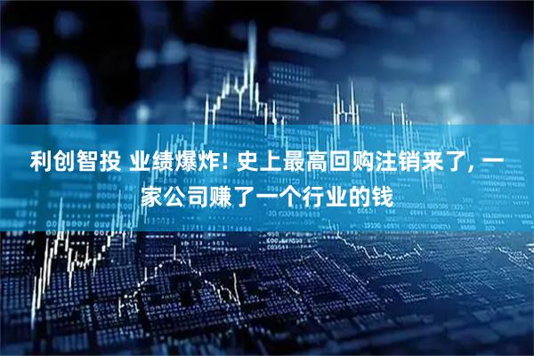 利创智投 业绩爆炸! 史上最高回购注销来了, 一家公司赚了一个行业的钱